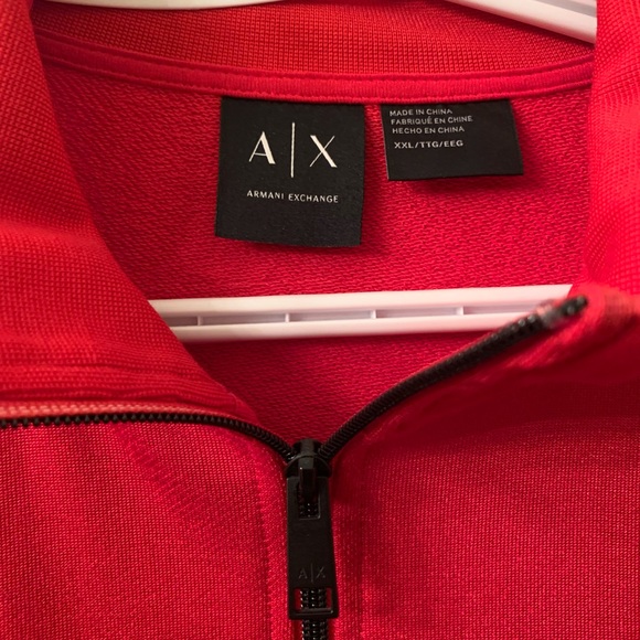 Armani Exchange Zip Up Sweater - Picture 2 of 6